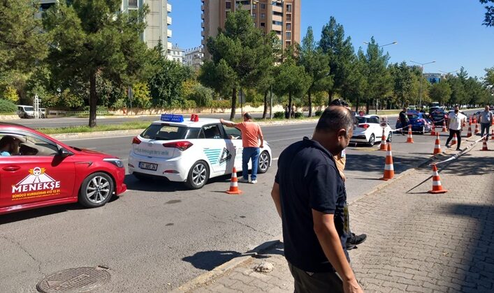Diyarbakır’da ehliyet sınavı heyecanı