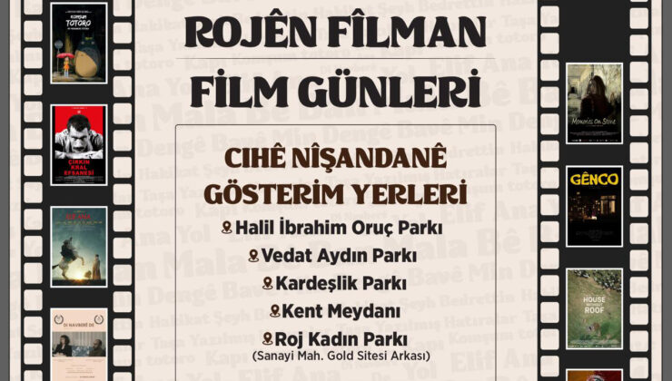 Bismil’de Açık Hava Film Günleri başlıyor