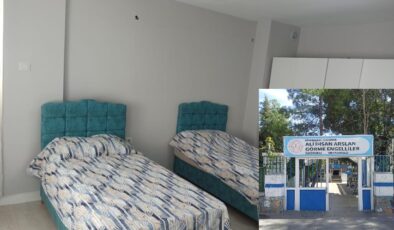 Görme Engelliler okulunun yatılı pansiyonu hizmete açıldı