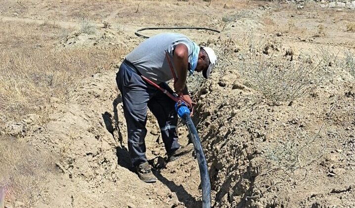 Gündoğdu Mahallesi içme suyuna kavuştu