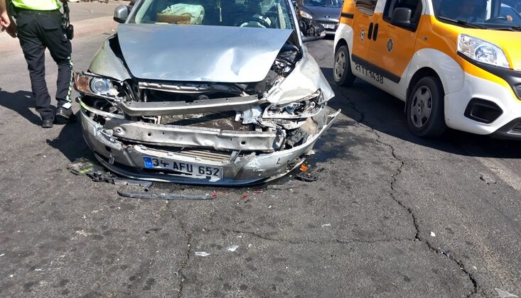 Diyarbakır’da zincirleme kaza
