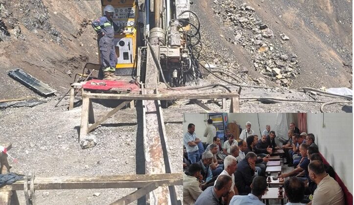 Kulp ilçesinde maden arama çalışmaları durmak bilmiyor!
