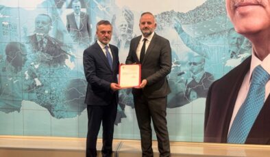 AK Parti Hani İlçe Başkanlığına Mirza Kayhan Atandı