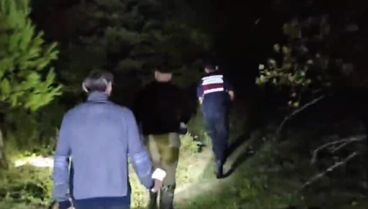 Ormanda kaybolan 2 kişi 18 saat sonra kurtarıldı