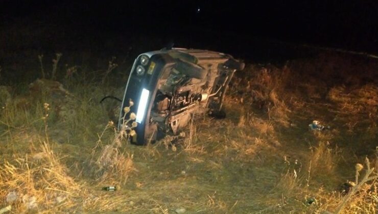 Diyarbakır’da otomobiller takla attı: 2 yaralı