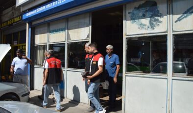 Diyarbakır Sanayi sitelerinde denetim