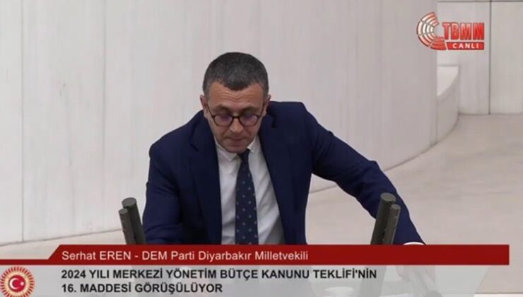 Serhat Eren Mecliste Silvan barajı tahribatlarını sordu