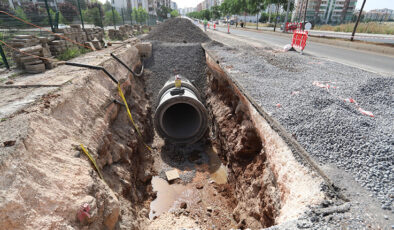 DİSKİ 11 bin 329 metre kanalizasyon hattı yaptı