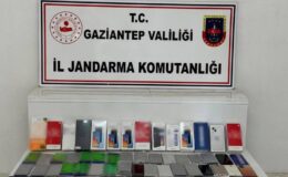 1 milyon TL değerinde kaçak telefon ele geçirildi