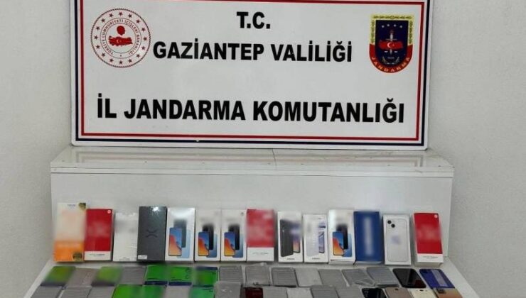 1 milyon TL değerinde kaçak telefon ele geçirildi