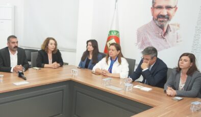 Diyarbakır Barosuna tebrik ziyareti