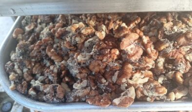 Pastane imalatında 150 kg bozulmuş cevize el konuldu