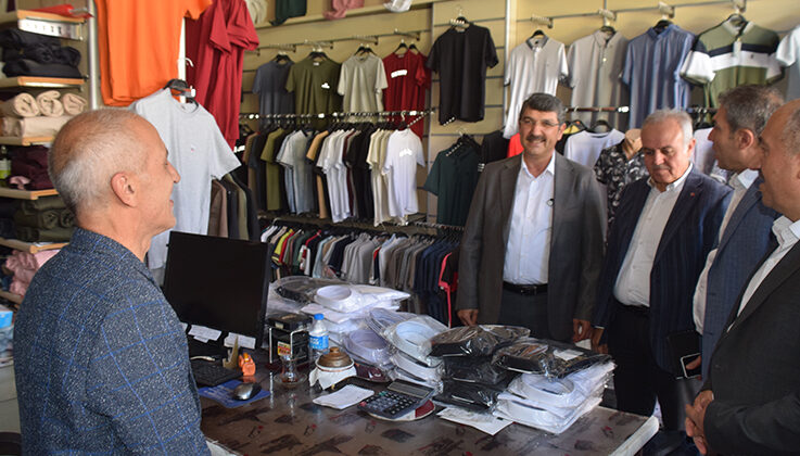 Milletvekili Nasıroğlu Sason ilçesini ziyaret etti