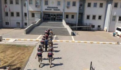 Şanlıurfa’da silah kaçakçılığı operasyonu: 8 tutuklama