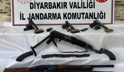 Diyarbakır’da kaçak silah operasyonu: 1 kişi tutuklandı