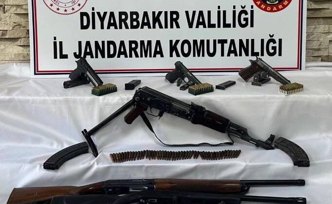 Diyarbakır’da kaçak silah operasyonu: 1 kişi tutuklandı