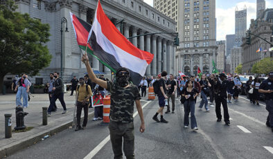 New York’ta binlerce Filistin yanlısı, İsrail saldırılarını 1. yılında protesto etti