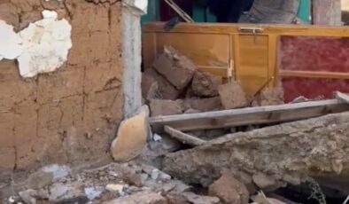 Malatya Kale’de depremde çöken istinat duvarı: 1 yaralı
