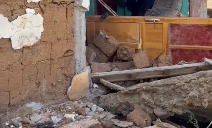 Malatya Kale’de depremde çöken istinat duvarı: 1 yaralı