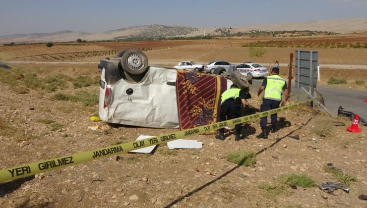 Adıyaman’da trafik kazası: 1 ölü, 1 yaralı