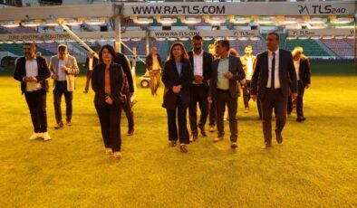 Amedspor’a destek: Eş başkanlar Diyarbakır Stadı’nda incelemede