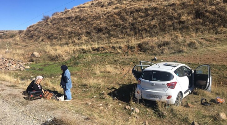Bingöl’de trafik kazası: 2 yaralı