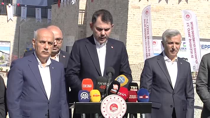 Bakan Kurum: Deprem bölgesinde 452 bin konut 2025’te teslim edilecek