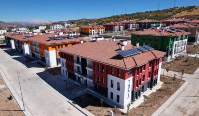 Balkar’da kurası çekilen konutlar renk cümbüşüne dönüştü