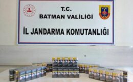 Batman’da 720 paket kaçak sigara ele geçirildi