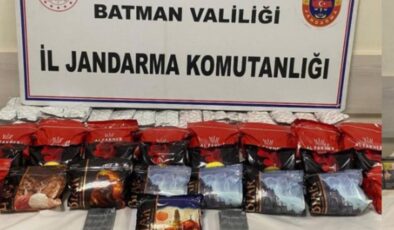Batman’da Jandarma kaçak ürünlere geçit vermedi