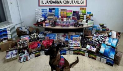 Batman’da kargo aracı kaçak sigara ile yakalandı