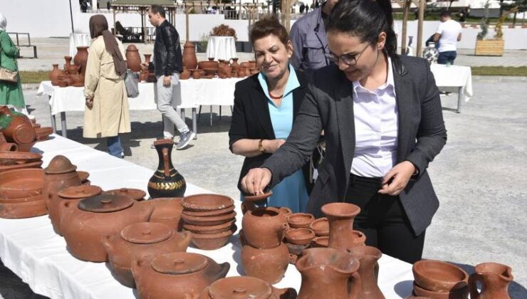 Bitlis’te el emeği çanak çömlek sergisi açıldı