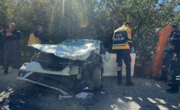 Elazığ’da otomobil ile öğrenci servisi çarpıştı: 4 yaralı