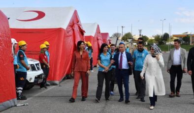 Gaziantep UMKE’den afetler için tam donanımlı sahra hastanesi eğitimi