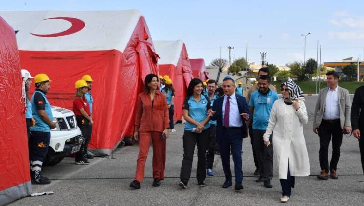 Gaziantep UMKE’den afetler için tam donanımlı sahra hastanesi eğitimi