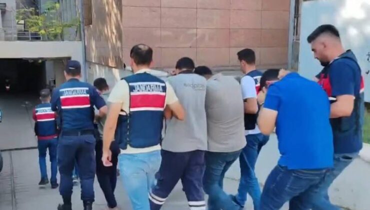 Gaziantep merkezli sahte araç kiralama operasyonunda 7 tutuklama