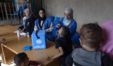 Gazze’de çocuk felci aşı kampanyasının son aşaması ertelendi