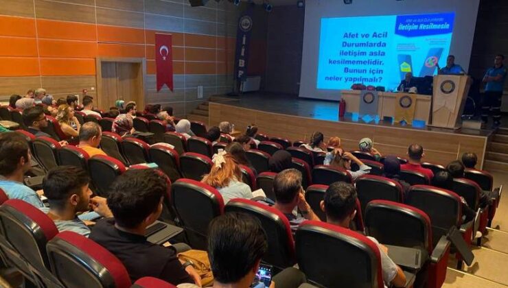 Gençler afetlere DÜAK ile hazırlanıyor