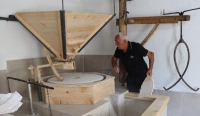 Gurbet dönüşü baba yadigarı değirmeni çalıştırdı