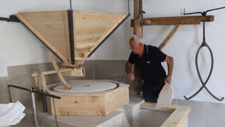 Gurbet dönüşü baba yadigarı değirmeni çalıştırdı
