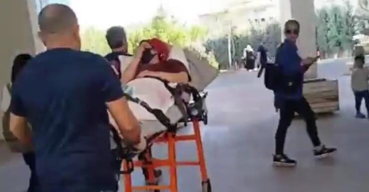 Hapşırma nöbeti geçiren kadın Ankara’ya sevk edildi