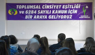 Kadın personellere ‘toplumsal cinsiyet’ hakkında seminer verildi