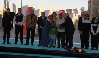Diyarbakır’da 641 TOKİ Konutunun anahtar teslim töreni gerçekleştirildi
