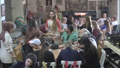 Mozaik sanatı, Avrupalı öğrencileri Gaziantep’te buluşturdu