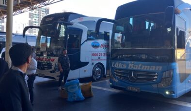 Diyarbakır otogarında mevsimsel hareketlilik başladı