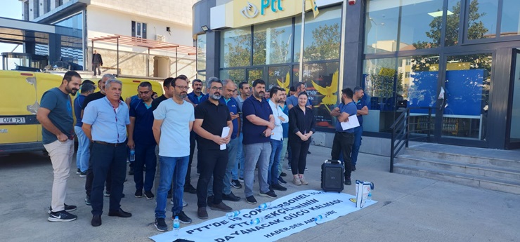 PTT çalışanları:”gücümüz kalmadı”