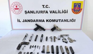 Şanlıurfa’da silah kaçakçılığı operasyonu
