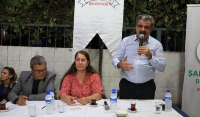 Şehitlik semtinde halk toplantısı yapıldı