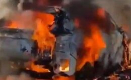 Şanlıurfa’da Togg T10X aracı şarj sırasında yandı