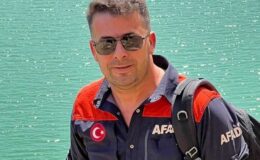 Siirt’teki yangında yüksekten düşen AFAD personeli yaralandı